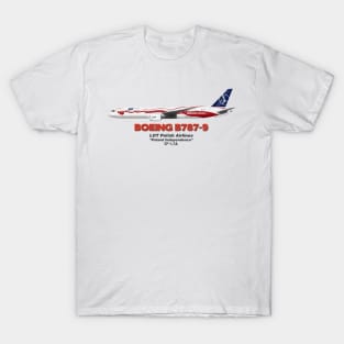 Boeing B787-9 - LOT Polish Airlines "Poland Independence" T-Shirt